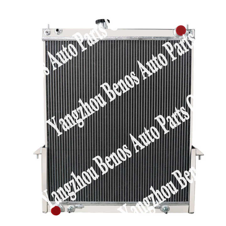 Aluminum Radiator with Shroud Fan Relay for Jeep Wrangler JK 2007-2018