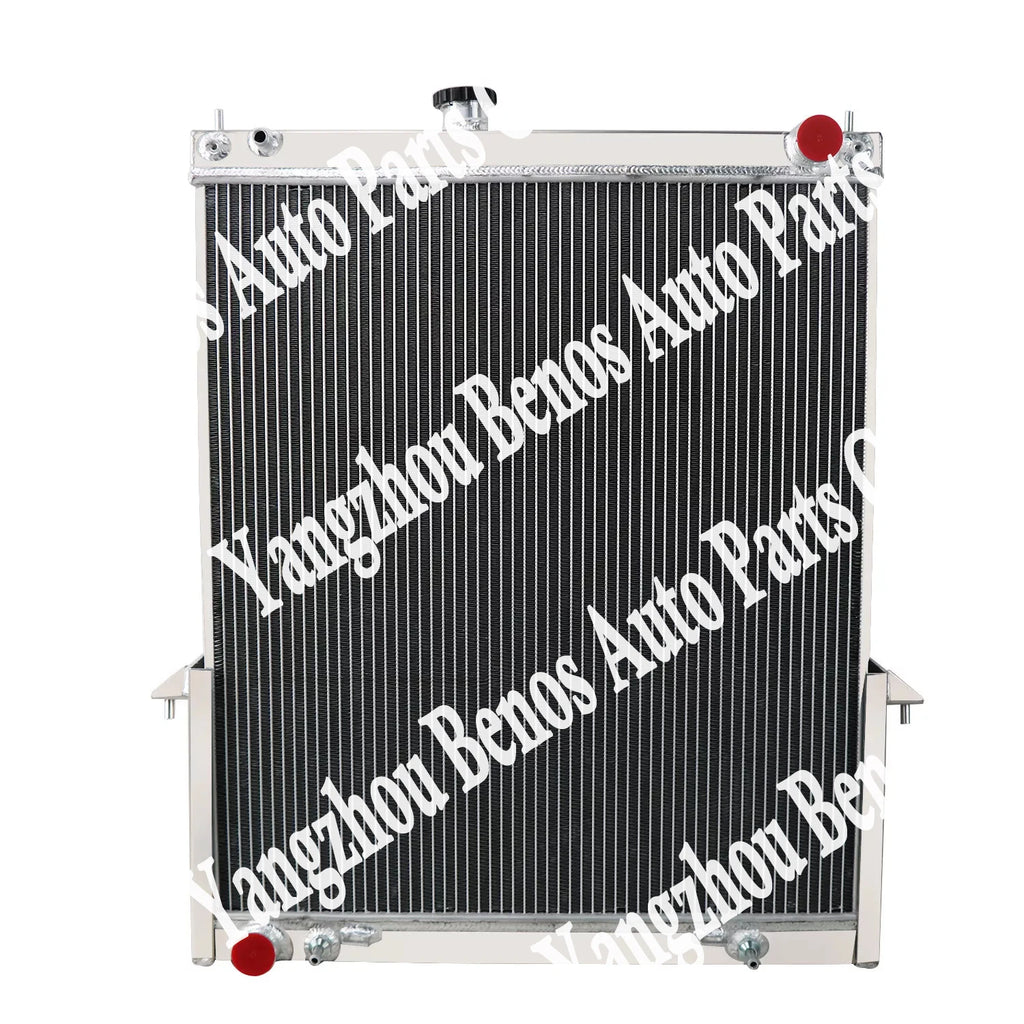 Aluminum Radiator with Shroud Fan Relay for Jeep Wrangler JK 2007-2018