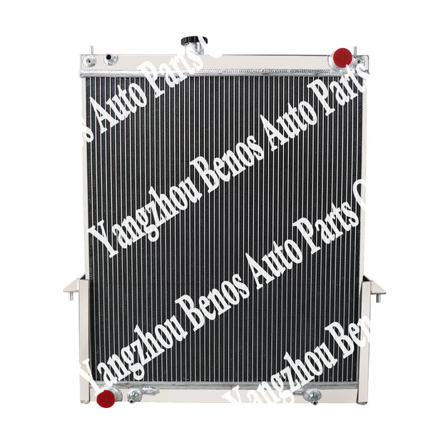 Aluminum Radiator with Shroud Fan Relay for Jeep Wrangler JK 2007-2018