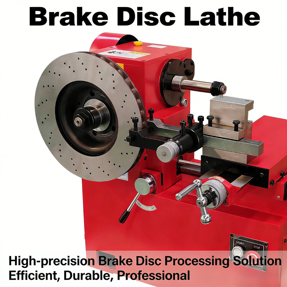 Compact C45A Brake Disc Lathe Machine Space Saving High Precision for Small and Medium Repair Shops