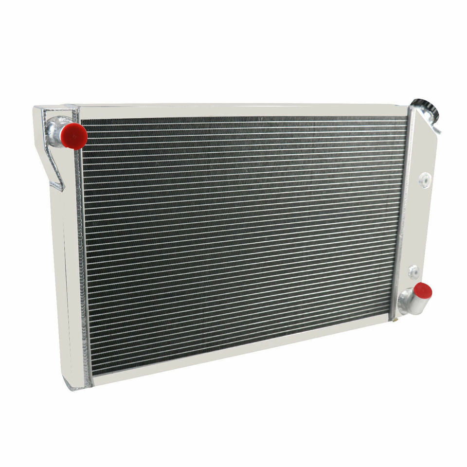 Radiator 4-Row Shroud Fans Relay for CHEVY CORVETTE 350Cu 5.0 5.7L V8 1977-1982