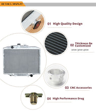 Load image into Gallery viewer, Custom Car Radiator for Mitsubishi Delica L300 L400 SF SH SJ Straight bottom oulet 1986-2000