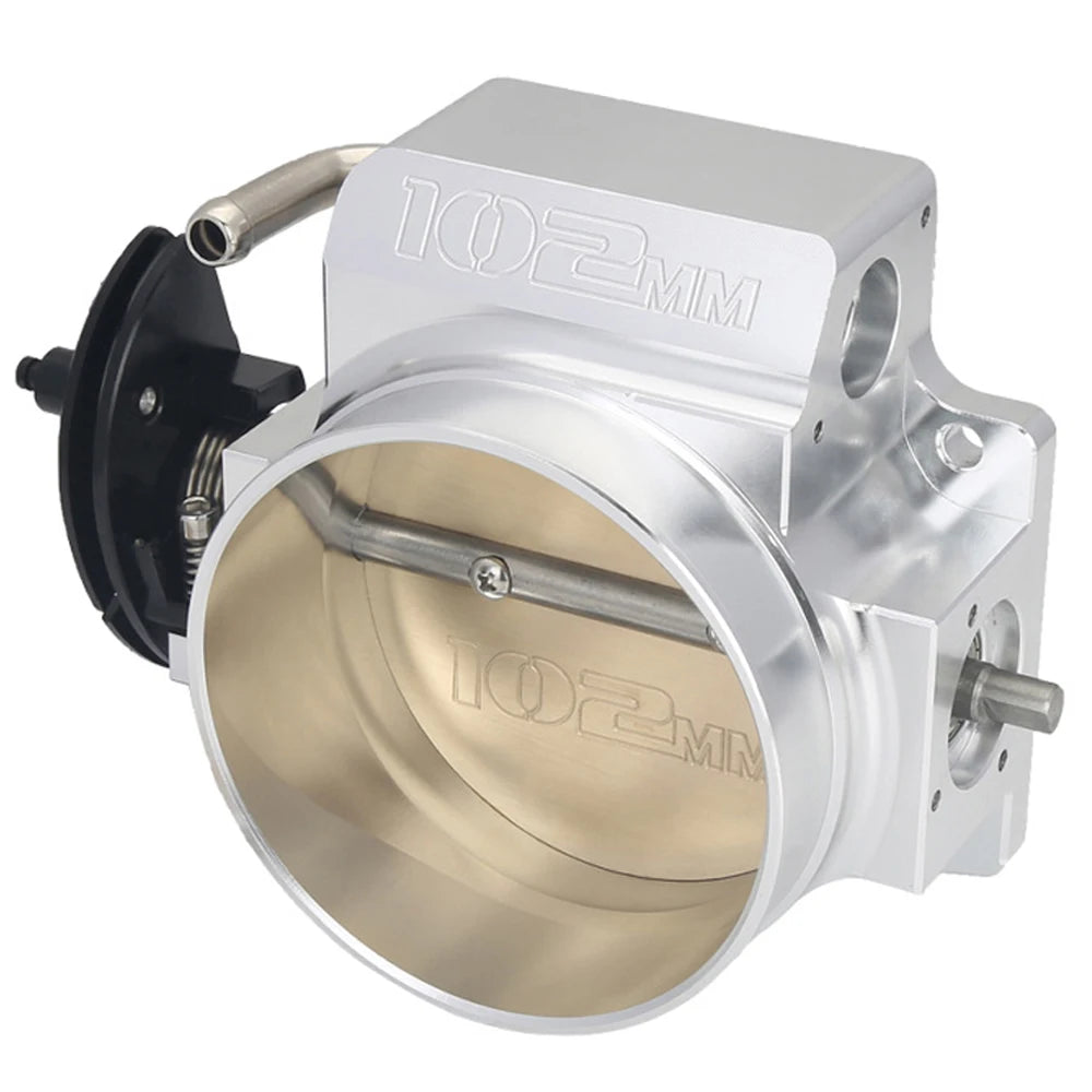 LS Engine 102 mm Billet Aluminium Cable Drive 4-Bolt Throttle Body for LS1 LS2 LS3 LS6 LS7 LSX