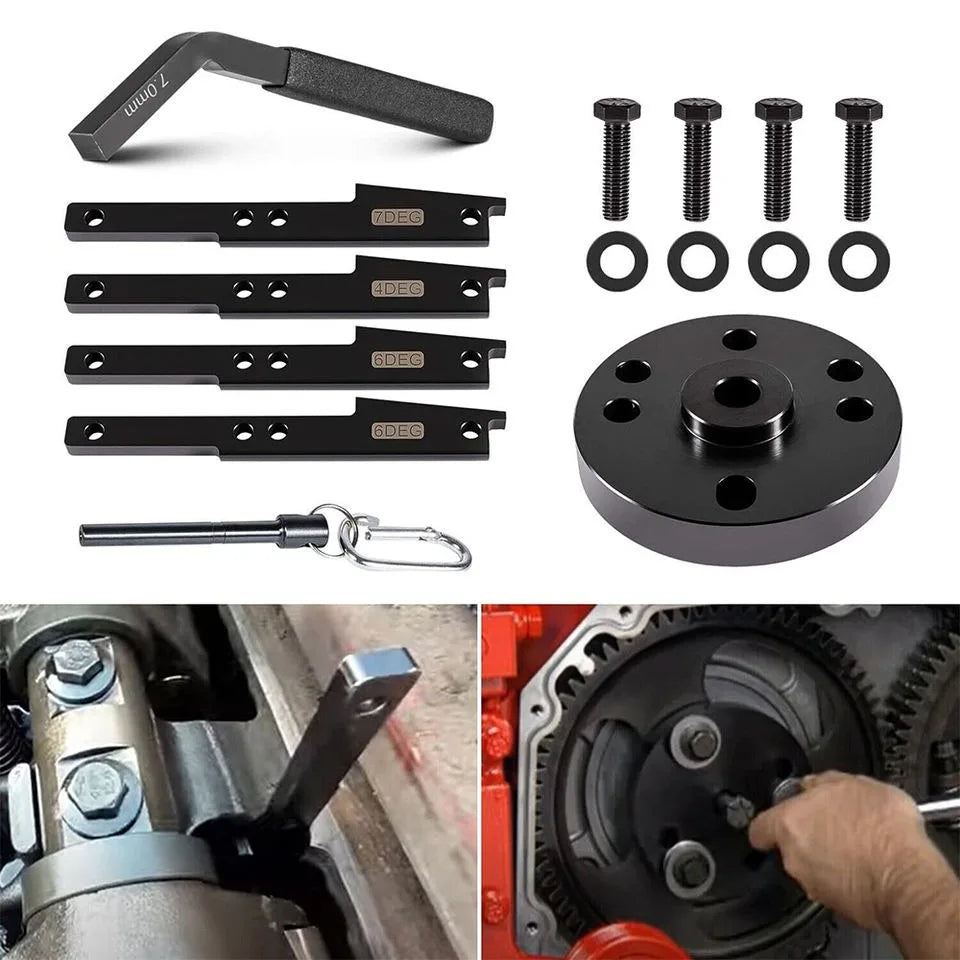 Cummins ISX QSX Timing Injector Cam Gear Puller Tool Kit, Replaces 3163021 3163069 3163530