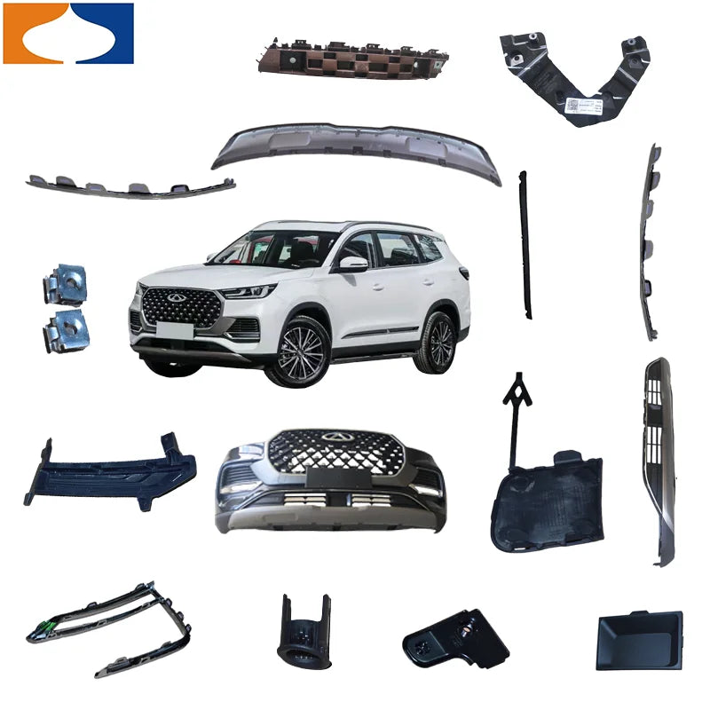 Chery Tiggo 8 Promax Front Bumper System - Original Factory Parts