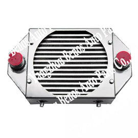Universal Aluminum Super Cooling Intercooler 550X140X65mm for Turbo Diesel