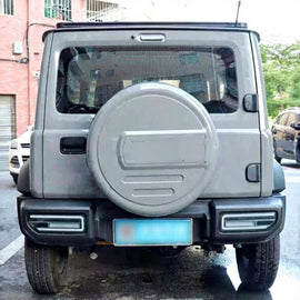 ABS Spare Tire Cover Rear Door Tire Cover for Jimny 5 Door JB64 JB74 2019-2023 Off-Road Accessories