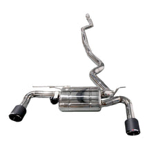 Load image into Gallery viewer, BMW 320i 330i F30 2015-2018 B48 2.0T Stainless Steel 2-Tip Valved Sport Catback Exhaust System
