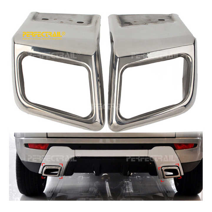 LR027872 LH LR027871 RH Rear Bumper Exhaust Tube Trim Exhaust Tip for Land Rover Range Rover Evoque 2011-2019