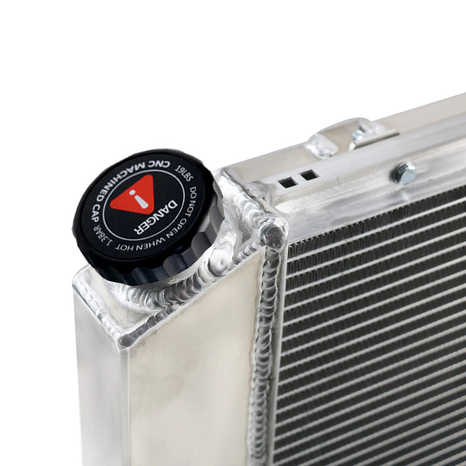 3 Row Radiator Shroud Fan for 1971-1979 Chevrolet Caprice 73-80 K10 Suburban