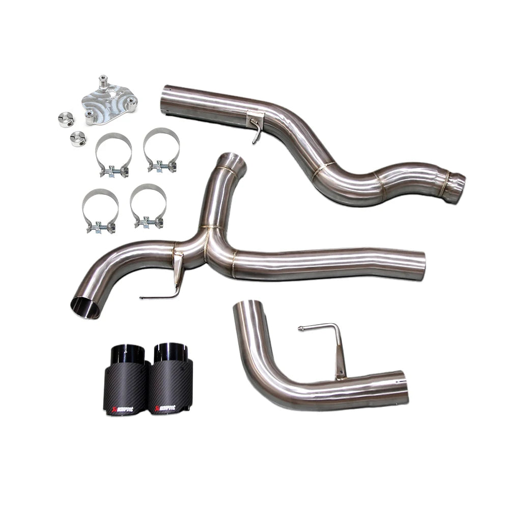 BMW 330i G20 / 430i G22 G23 2019-2024 B48 2.0T Stainless Steel Muffler Delete Axle-Back Exhaust