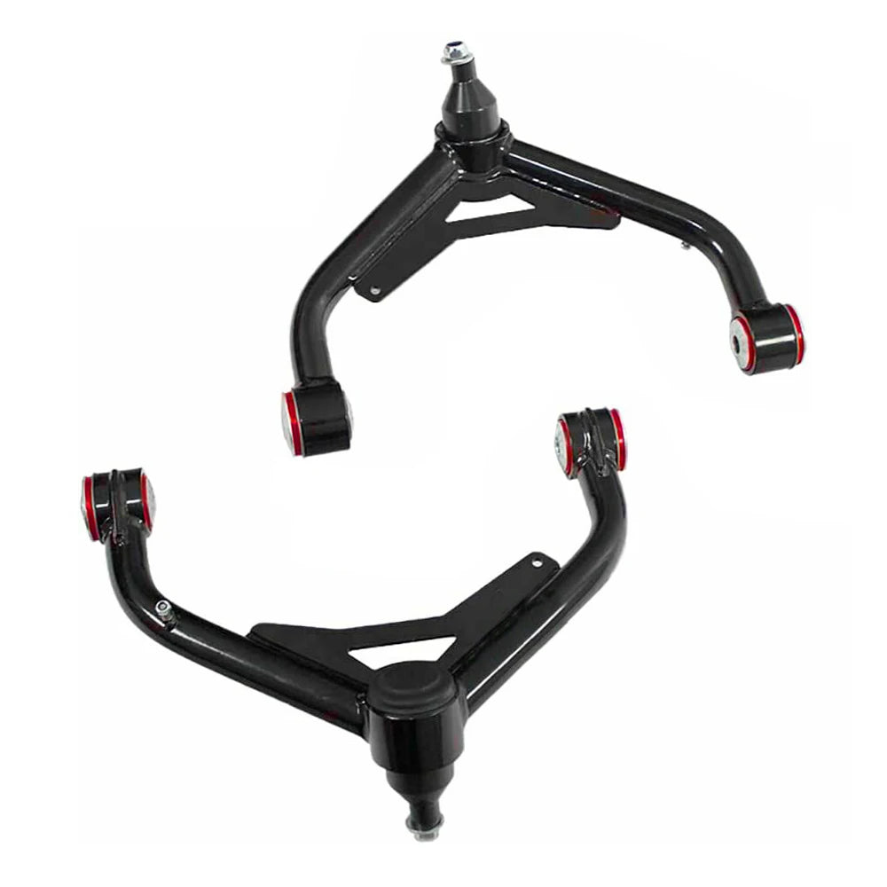 Chevrolet Silverado / GMC Sierra 2001-2010 Steel Front Upper Control Arms with PU Bushings for 2-4 inch Lift