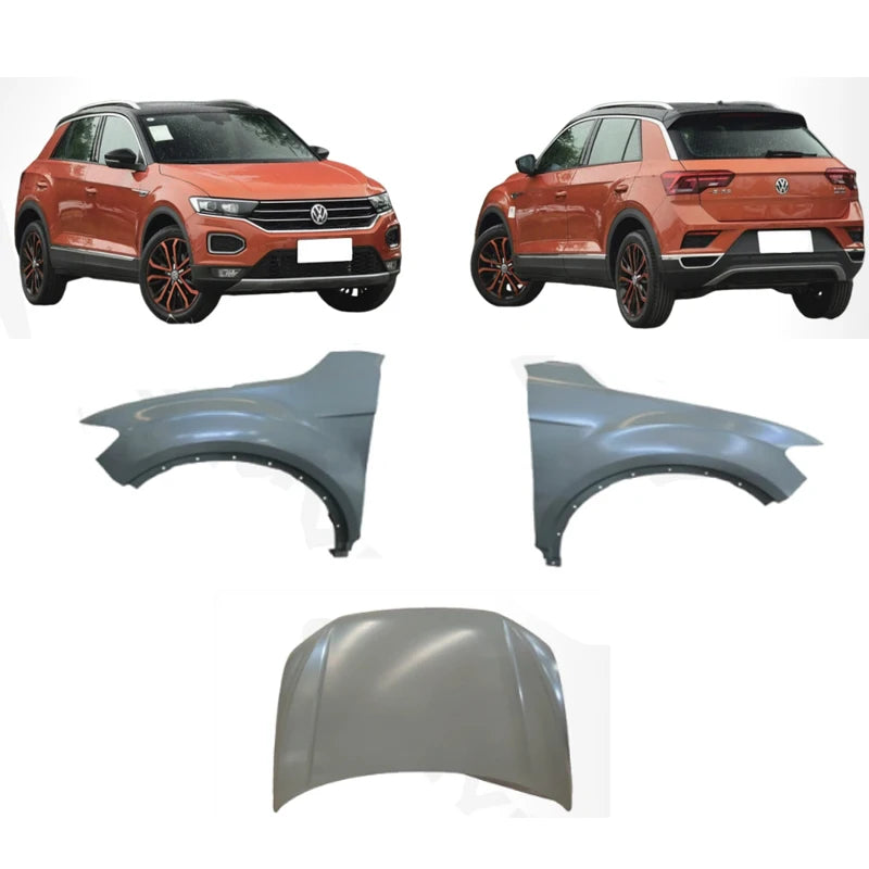 Volkswagen T-Roc 2018– Front Fender LH / RH and Bonnet L2GA821021 L2GA821022 L2GA823031A