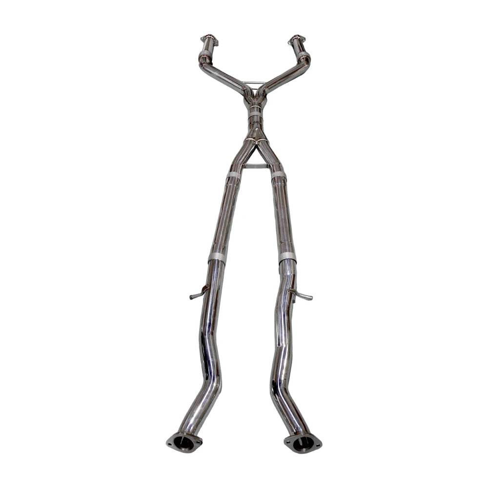 Infiniti Q50 2016-2023 3.0T V6 Stainless Steel Dual-Pipe Performance Exhaust Midpipe