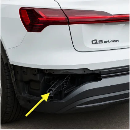 Audi Q8 e-tron 2022–2024 Rear Bumper Mounting Bracket Left / Right 4KE807453 / 4KE807455