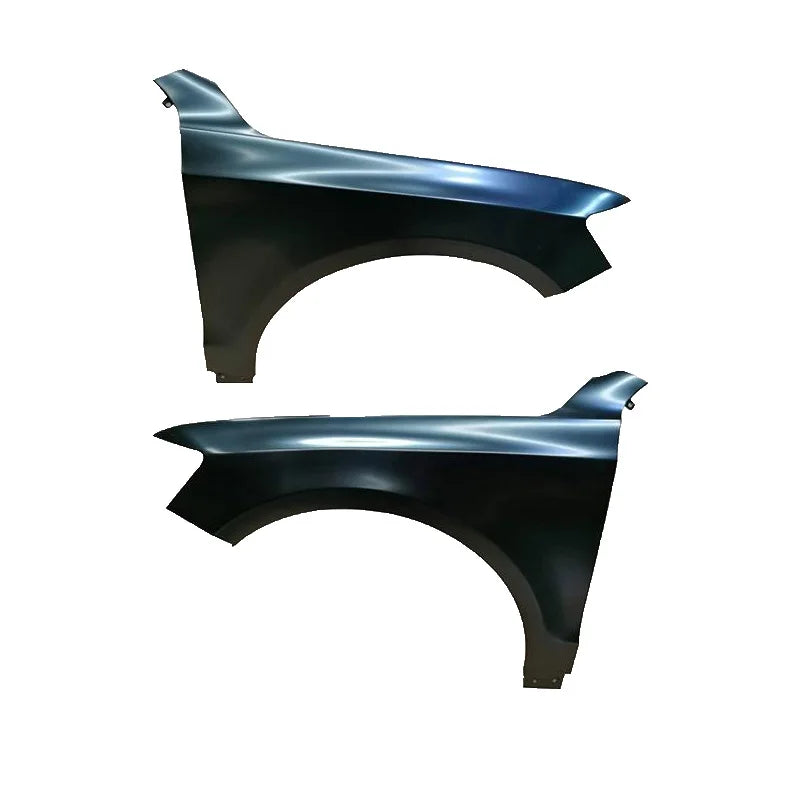 Audi Q5 Steel Front Fender Left / Right, Black Painted, No Side Light Hole (Ref SYAD031B-001L / 001R)