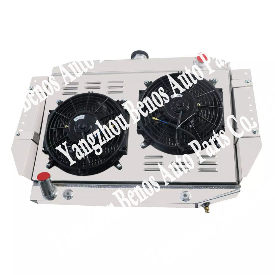 3-Row Aluminum Radiator for Chevy Bel Air/Fleetline/Styleline V8 1949-1954