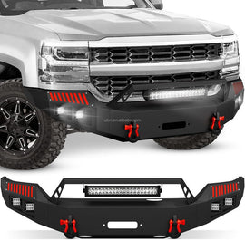 BFR-CHE-001 2016-2018 Chevrolet Silverado 1500 Off-road front bumper Front Bumper