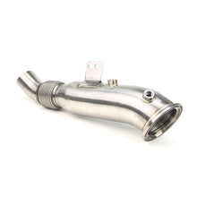 Load image into Gallery viewer, BMW B58 3.0T M240i M340i M440i 540i 740i 4.5 inch Stainless Steel Catless Downpipe with Gaskets and Hardware