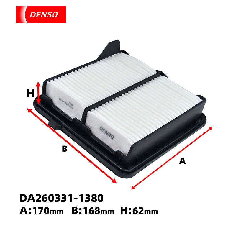 DENSO Air Filter DA260331-1380 17220-RB6-Z00 for 2008-2013 City Classic 1.5L I-VTEC