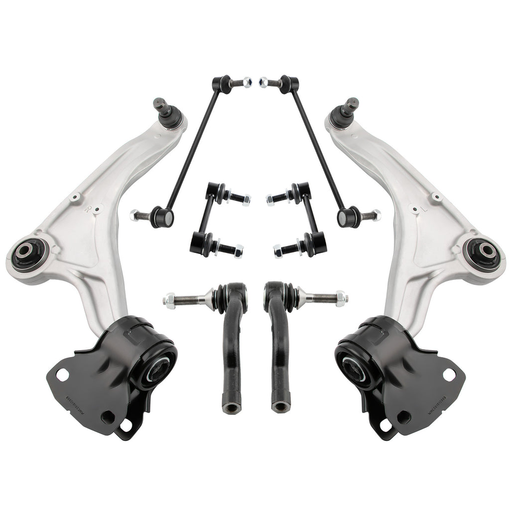 8x Front Lower Control Arms Sway Bar Links for FORD FUSION for LINCOLN MKZ 2013 - 2020 K623000 K623001 K750740