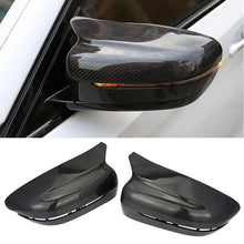 Load image into Gallery viewer, BMW 5 Series G30 G38 2017+ Real Carbon Fibre M Look Replacement Side Mirror Caps, Pair