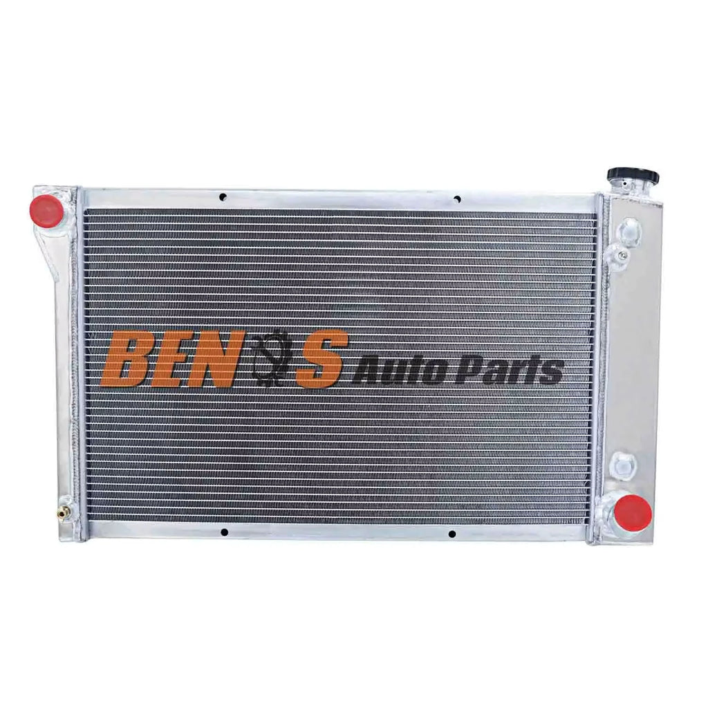 4 Row Aluminum Radiator for 1967-1972 Chevy C/K C10 C20 C30 K10 K20 K30 Pickup