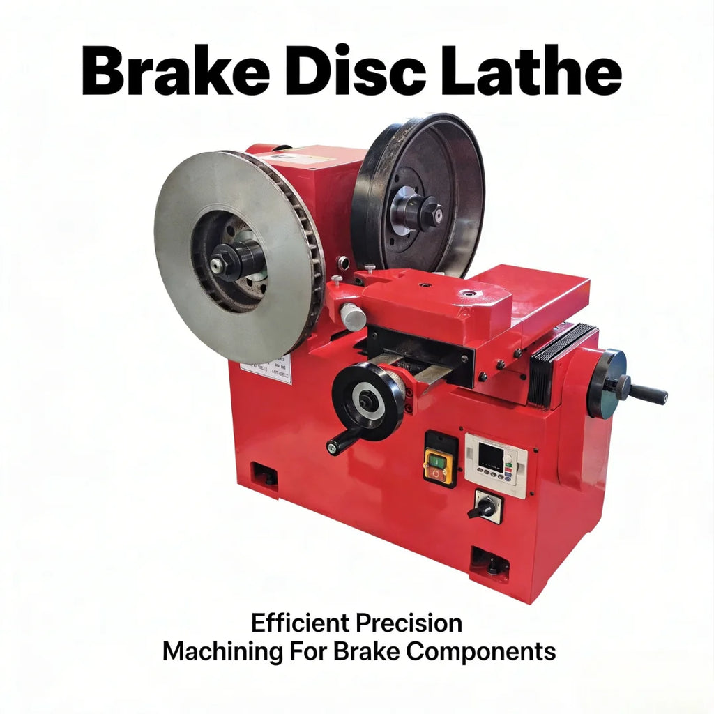 On Car C50 Brake Disc Lathe Machine Fast Processing Accurate Size Ideal for Vehicle Maintenance Center