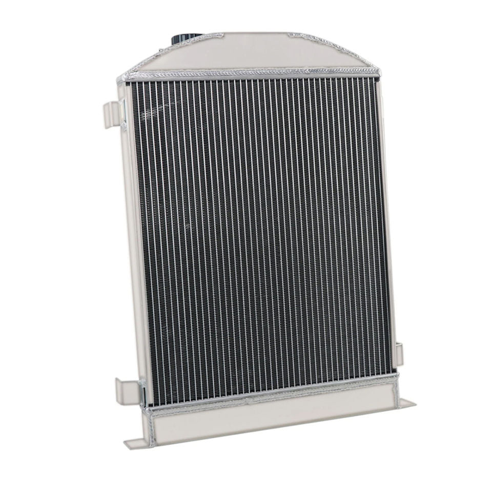 3-Row Aluminum Radiator in Stock for 1932 Ford Model Grill Shells 3" Chopped Chevy V8