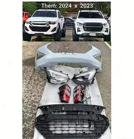 New Items Upgrade Body Kit for Dmax 2021 Upgrade to Dmax 2024 Facelift Kit