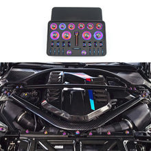 Load image into Gallery viewer, BMW M3 G80 / G81 / M4 G82 / G83 / M2 G87 S58 Titanium Engine Bay Screws and Fasteners Kit