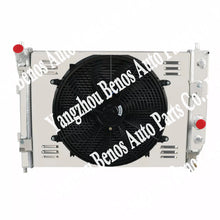 Load image into Gallery viewer, Autoparts 4 Row Radiator for Chevy Corvette SSR 6.0L 6.2L 2005-13 Double Oil Cooler