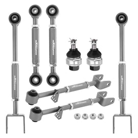 Honda Accord / Acura TSX / TL Rear Adjustable Camber Control Arm Kit with Ball Joints 6pcs 2009-2013