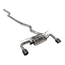 Load image into Gallery viewer, BMW 320i 330i F30 2015-2018 B48 2.0T Stainless Steel 2-Tip Valved Sport Catback Exhaust System