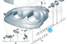 Load image into Gallery viewer, VW Golf V / Jetta III 2003–2010 LED Headlight with DRL 1K6941005S / 1K6941005P