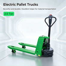 Load image into Gallery viewer, Top Selling 2.0ton Mini Electric Pallet Jack, Compact Body Flexible Turning, Great for Indoor Goods Transport Operation