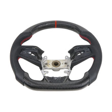 Load image into Gallery viewer, Honda Civic 2016-2021 Carbon Fibre and Perforated Nappa Leather Sports Steering Wheel