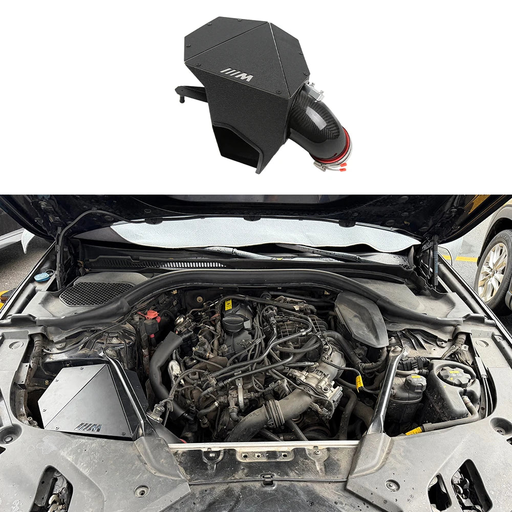 BMW 530i G30 G31 2017-2023 B48 2.0T Carbon Fibre High-Flow Cold Air Intake System