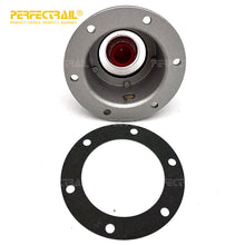 Load image into Gallery viewer, PERFECTRAIL 343-4024 Manufacturer Trailer Parts 6 Hole Aluminum Wheel Hub Center Cap for Freightliner for Volvo for Kenworth