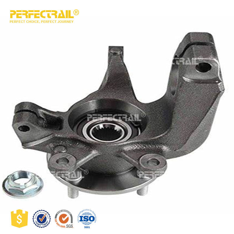 PERFECTRAIL 6S4Z3K186BA 6S4Z3K185BA Auto Parts Steering Knuckle for Ford Focus 2007-2010 7S4Z 1104-A