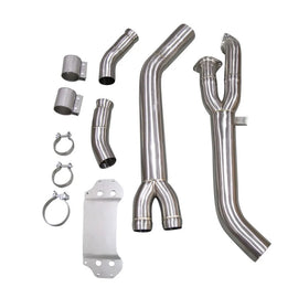 BMW M2 G87 Equal Length Resonated Stainless Steel Midpipe