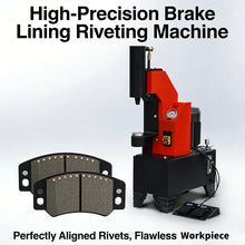 Load image into Gallery viewer, Horizontal Brake Shoe Rivet Machine Strong Riveting Force Safe Operation for Brake Pad Production Wholesale Support