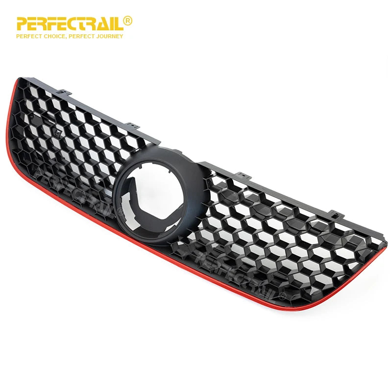 PERFECTRAIL 6Q0 853 651G Factory Auto Body Parts Black Centre Front Radiator Grille for VW POLO IV 9N_ 9A_ 2001-2008