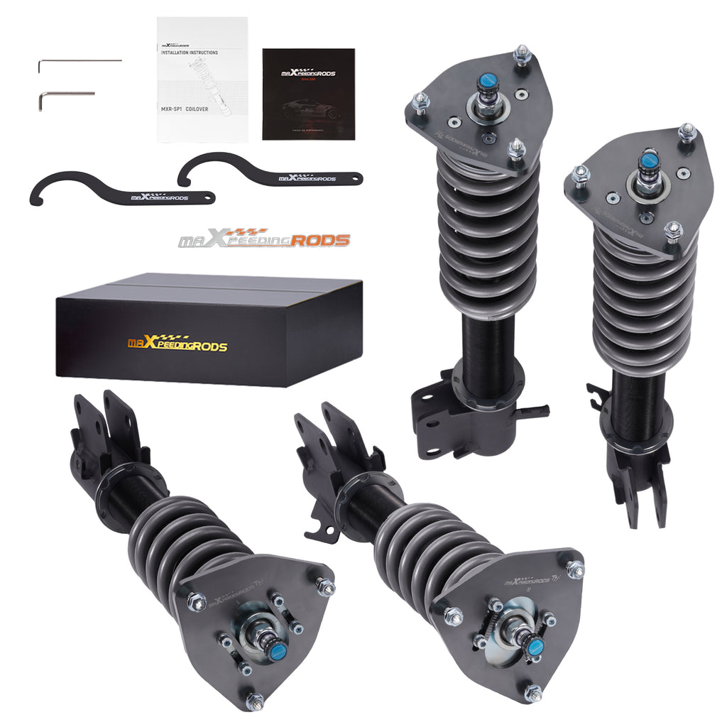 24 Way Coilover Shock Struts Kit for Subaru Impreza WRX 2000-2007 Forester SG 2003-2008 Drifting Coilover
