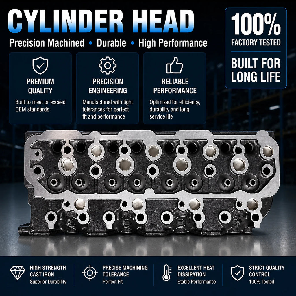 Mitsubishi For Mitsubishi 4D36 4d36 2.5l Sohc 8v Diesel Engine Cylinder Head Me013110 Replacement L300 Delica – OEM ME996005