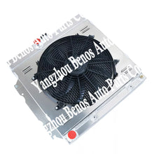 Load image into Gallery viewer, 1963-1969 Dodge Coronet/Charger Plymouth 4-Row Radiator with Shroud Fan and Relay