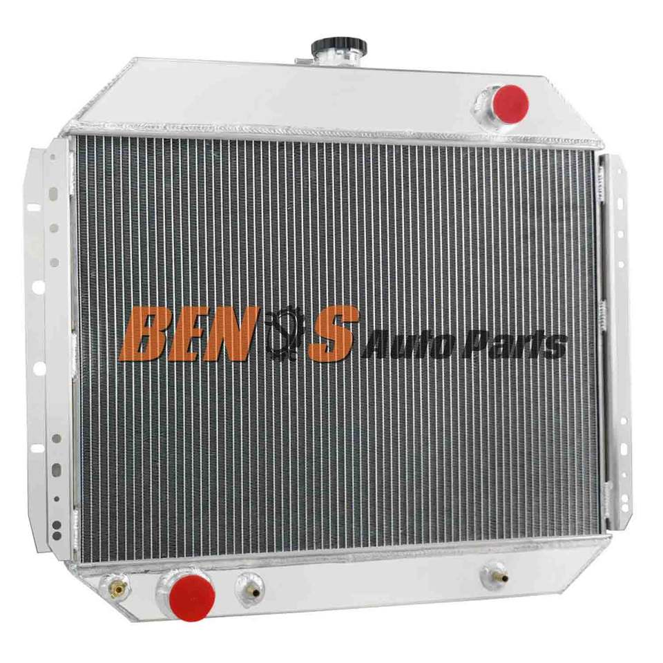 3 Row Radiator Fan Shroud FIT Ford Bronco F100 F150 F250 F350 1966-1979 1968