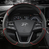 Microfiber Leather Car Steering Wheel Cover Anti-slip for Hyundai i30 Kona i10 i35 Elantra Santa Fe Auto Accessories