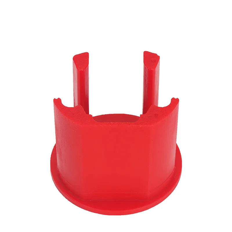 VW Golf GTI / Jetta MK5 MK6 2.0 TSI Polyurethane Dog Bone Engine Mount Insert Kit - Red 80A