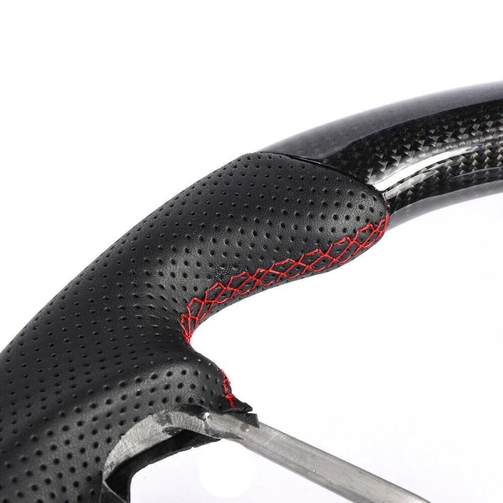 Porsche Macan / Cayenne / 911 / 718 2015-2021 Carbon Fibre and Leather Sports Steering Wheel